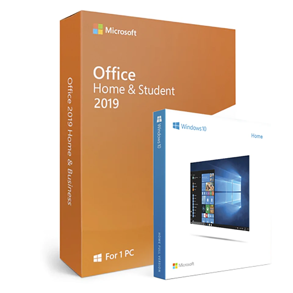 Microsoft Office 2019 Home & Student for PC + Windows 10 Home