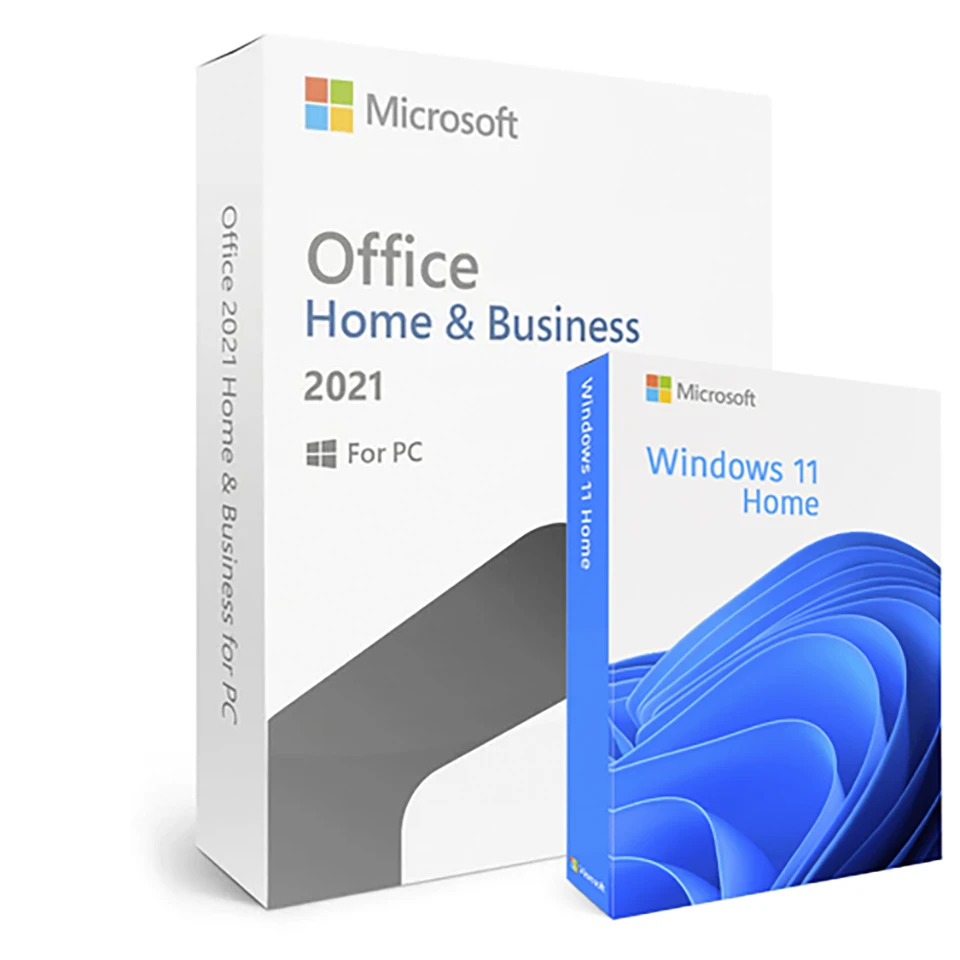 Microsoft Office 2021 Home & Business for PC + Windows 11 Home